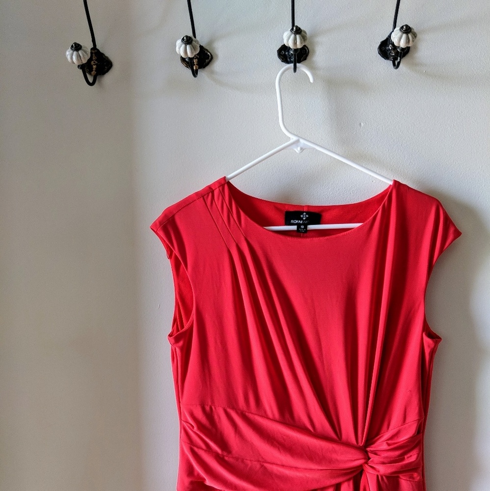 Ronni Nicole Pink Dress